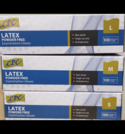 White Latex Glove - Large