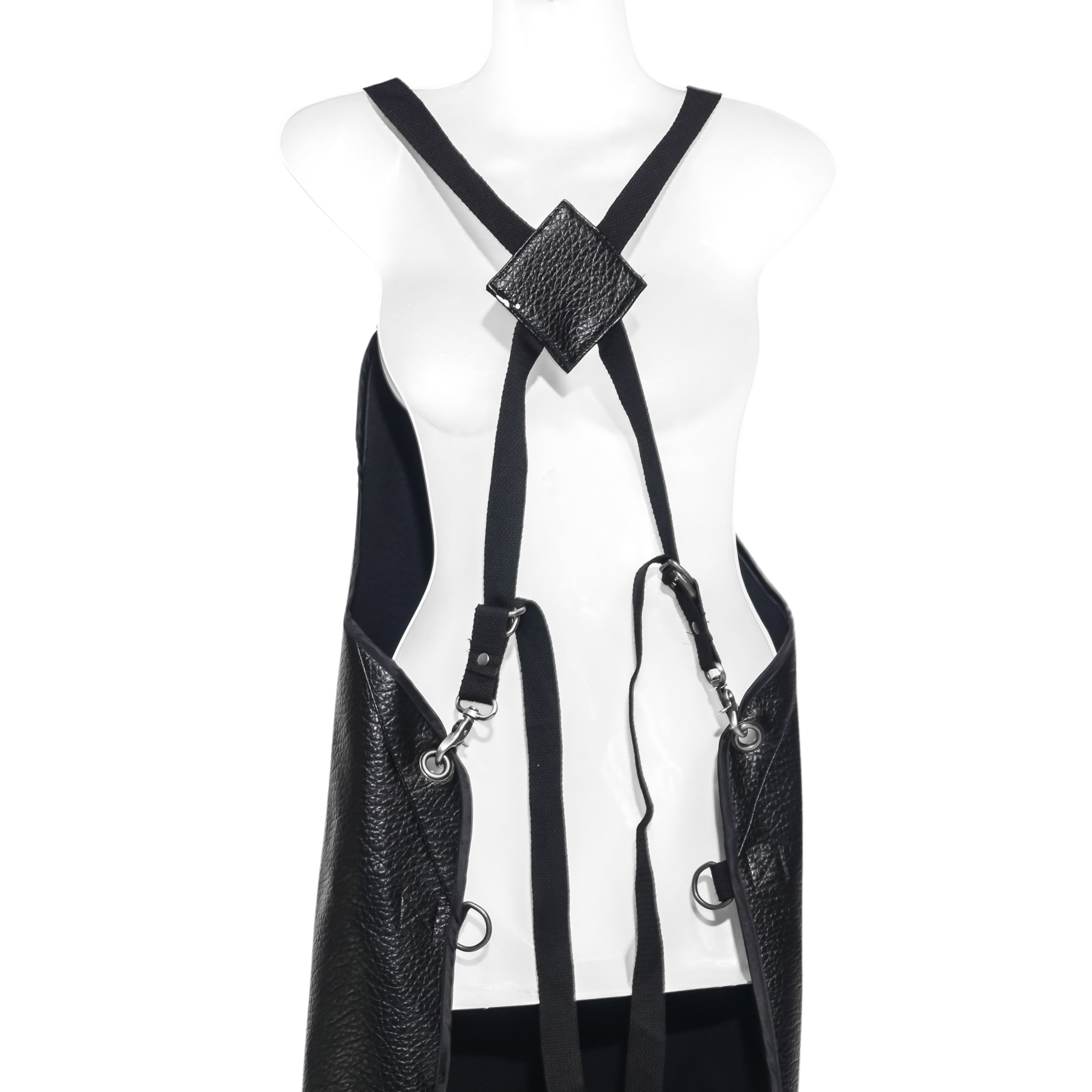 Leatherette Barber Apron 100% Polyester