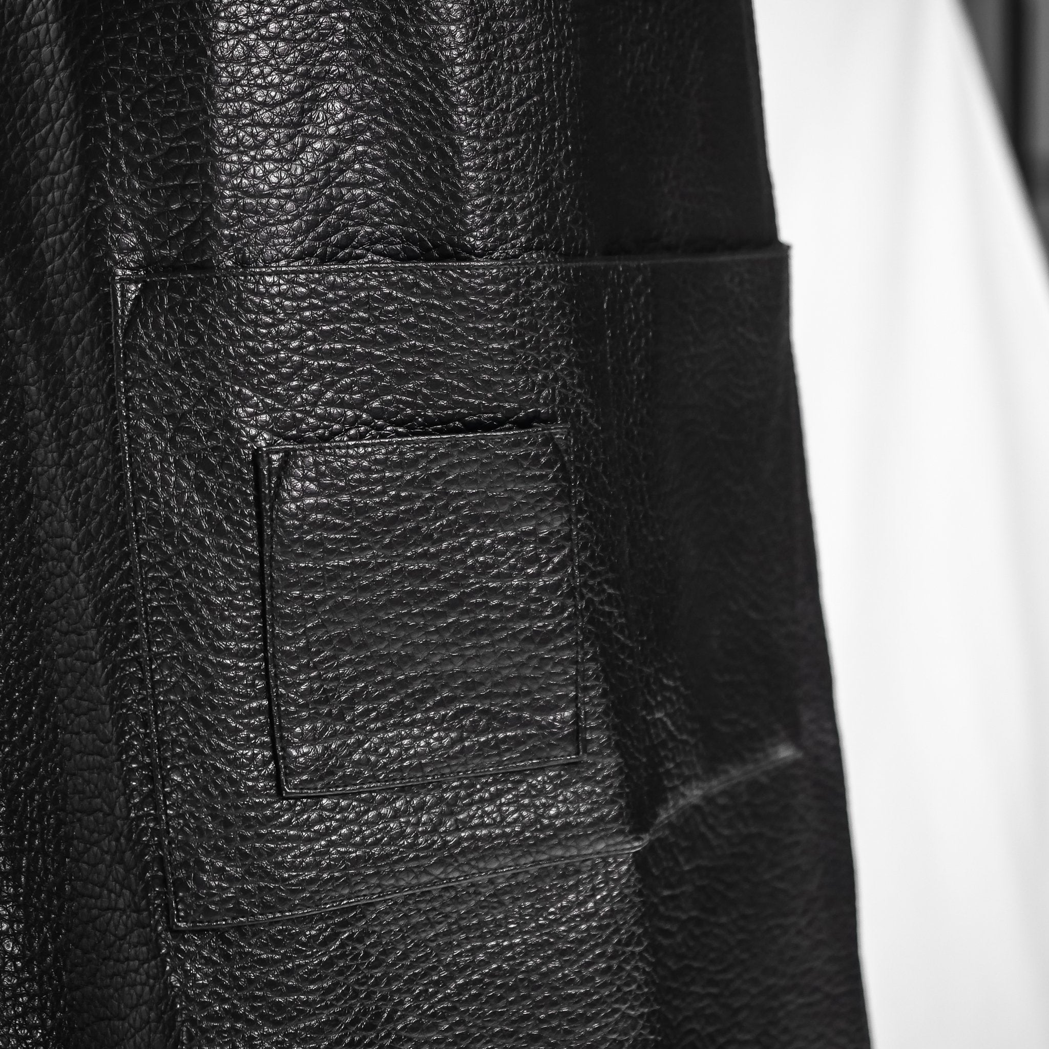 Leatherette Barber Apron 100% Polyester
