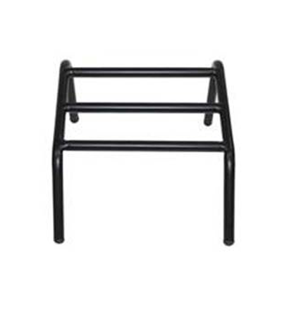 3 Bar Foot Stool Black