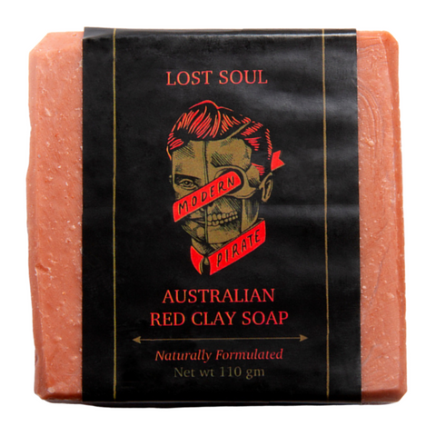 Modern Pirate Lost Soul Australian Red Clay Soap 110g*