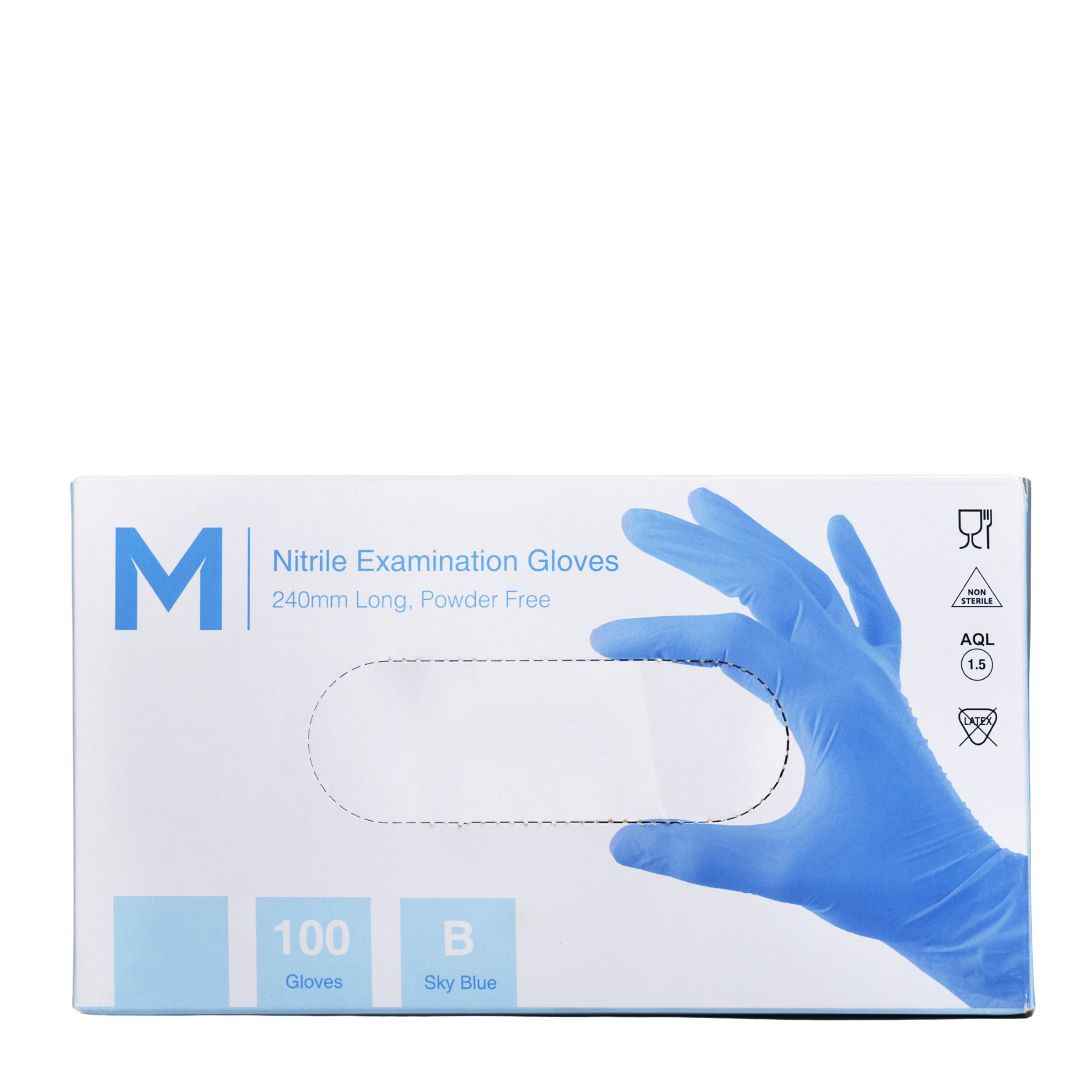 Nitrile Gloves Powder Free Small 100pk