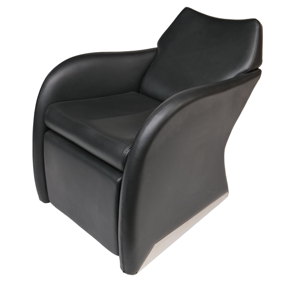 Odessa Black Shampoo Chair