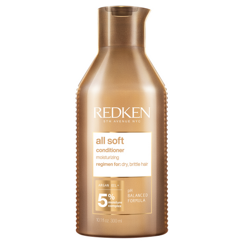 Redken All Soft Conditioner For Dry, Brittle Hair 300ml