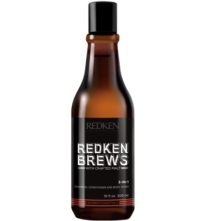 Redken Brews 3-In-1 Shampoo 300ml