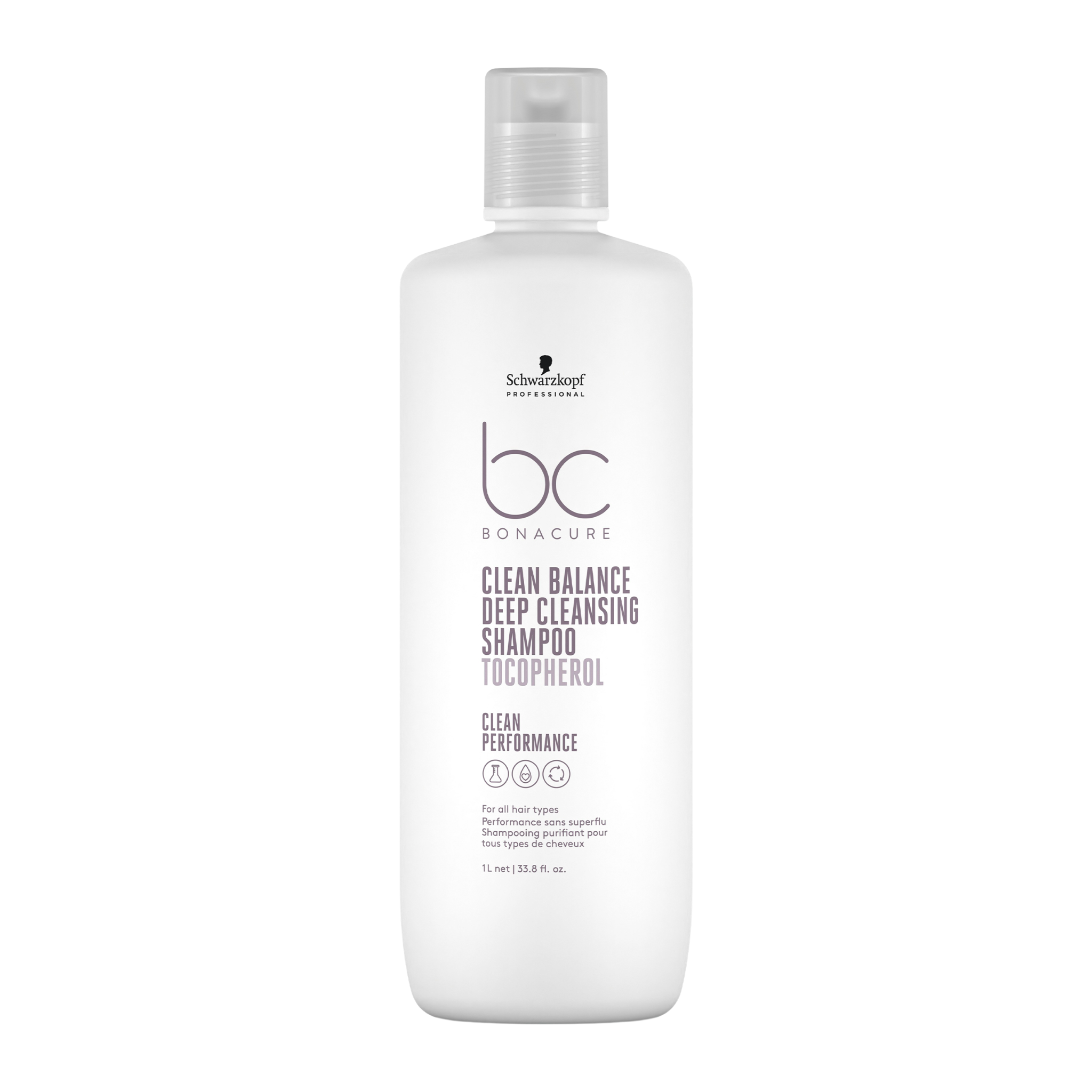 Schwarzkopf Professional BC Bonacure Clean Balance Deep Cleansing Shampoo 1 Litre