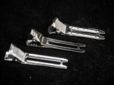 Aluminium 2 Prong Clip Silver 75 Pieces 2517
