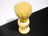 Zenith Shaving Brush Boar Bristle - Cream/Gold