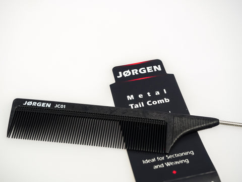 Jorgen Metal Tail Comb JC01