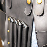 Leather Tool Belt with Detachable Sections