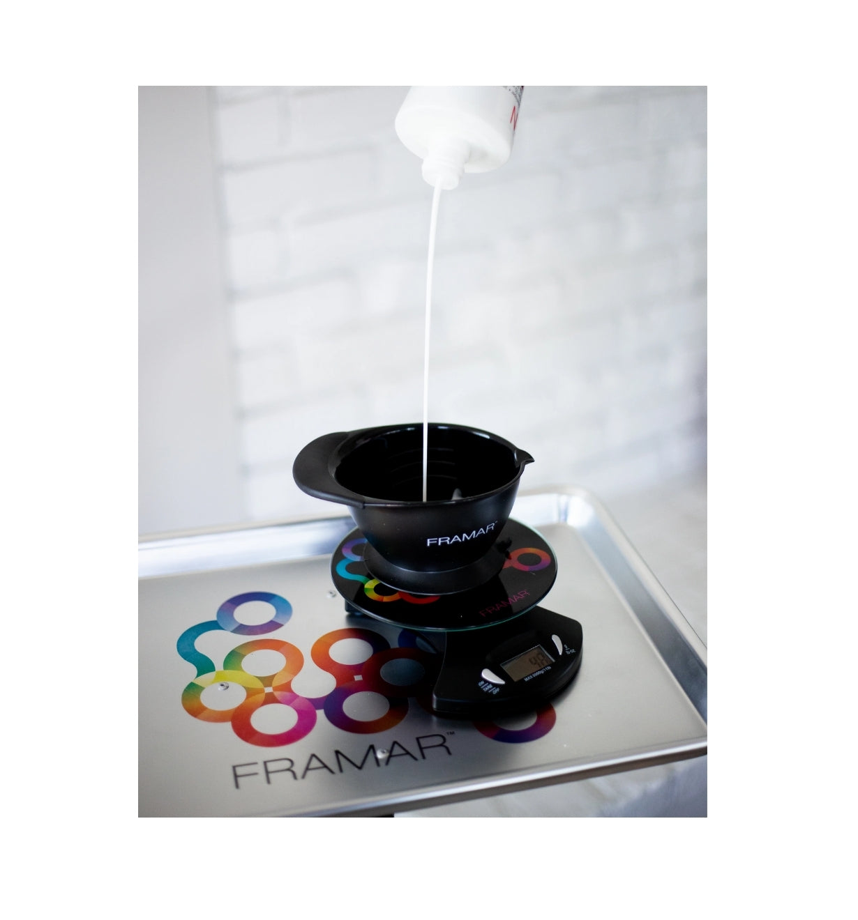 Framar Digital Scale Black