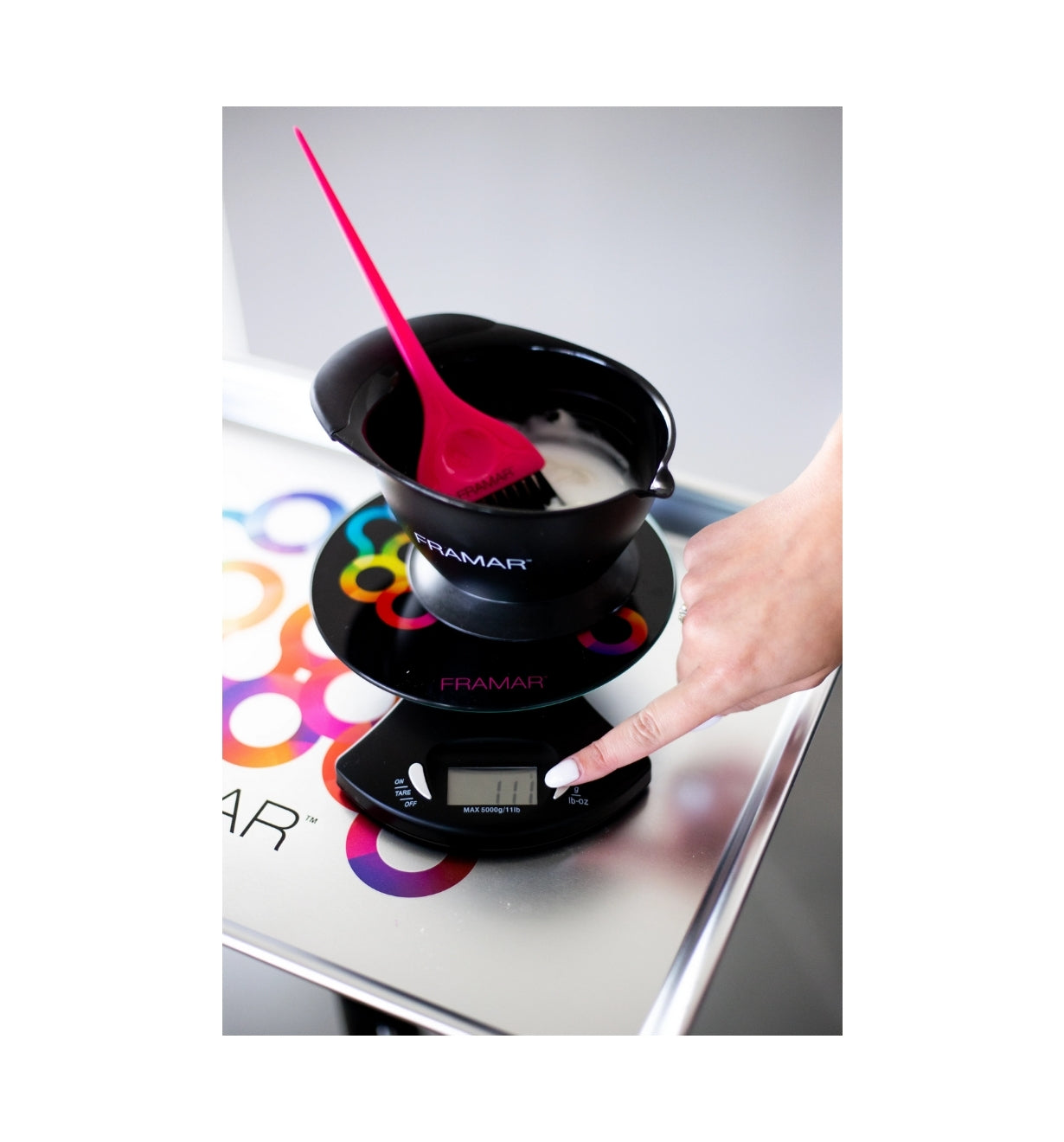 Framar Digital Scale Black