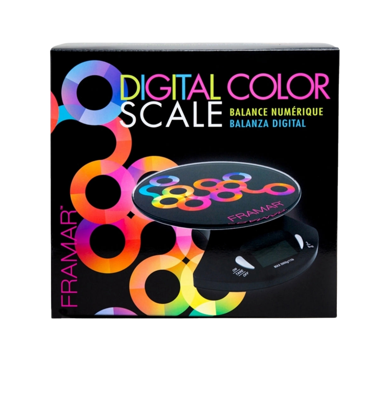 Framar Digital Scale Black