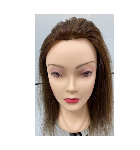 Mannequin  2022M Brown #6 (100% Human Hair)
