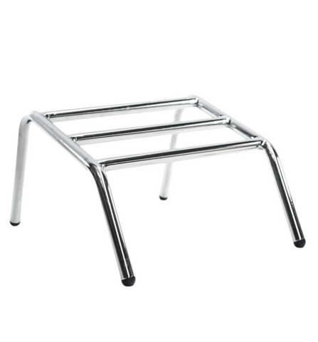 3 Bar Foot Stool- Stainless Steel